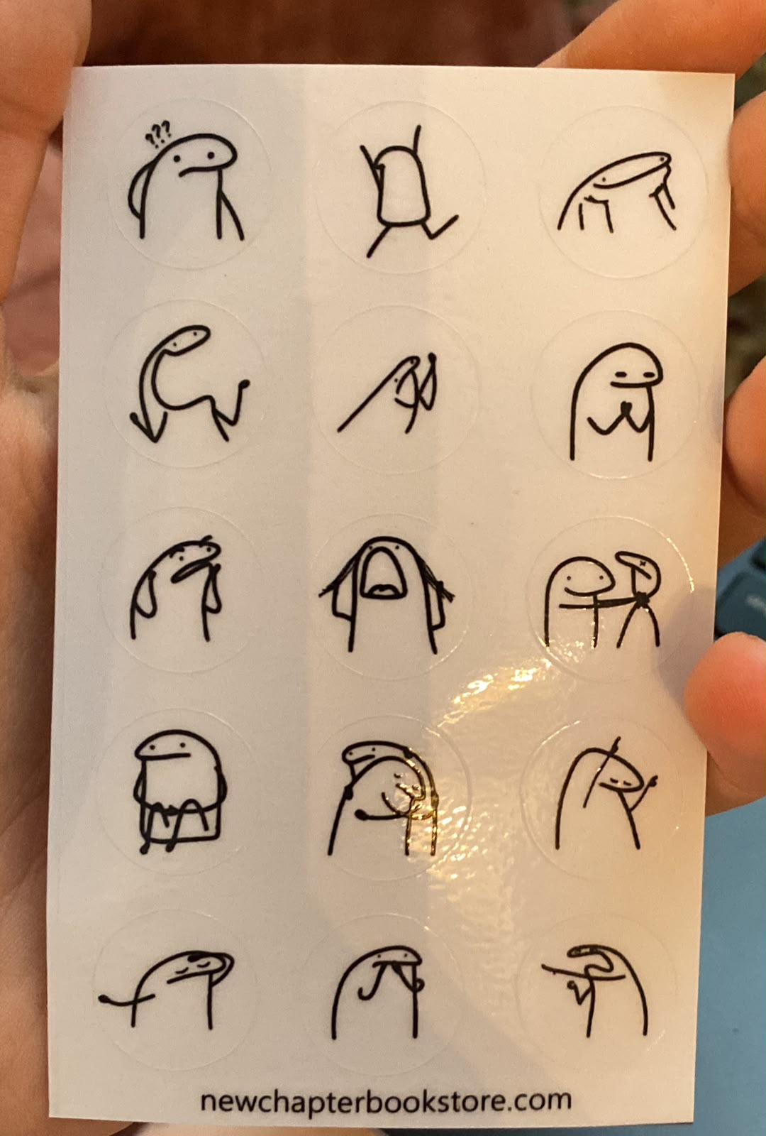 Doodle emoji stickers