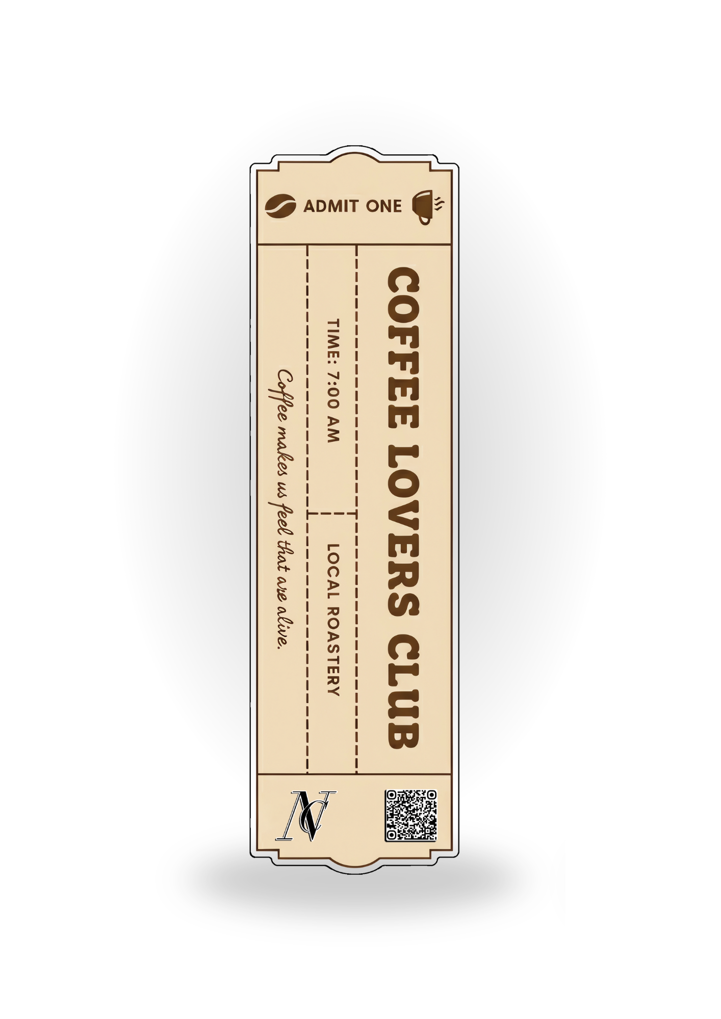 Coffee lovers ticket