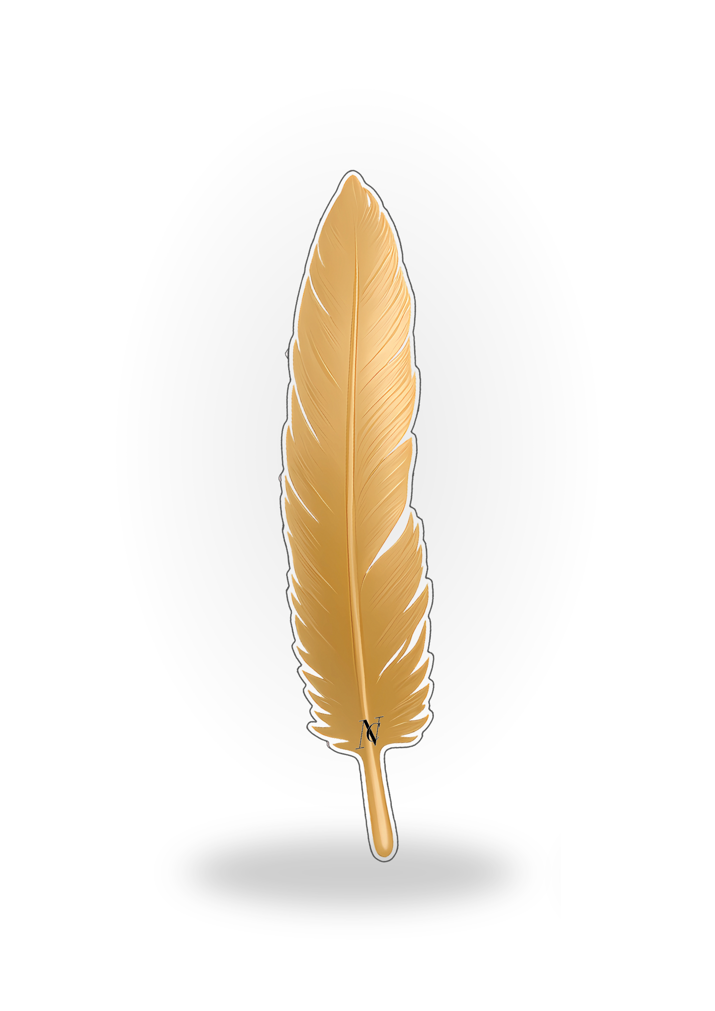 Golden feather