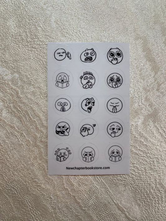 Book Emojis stickers