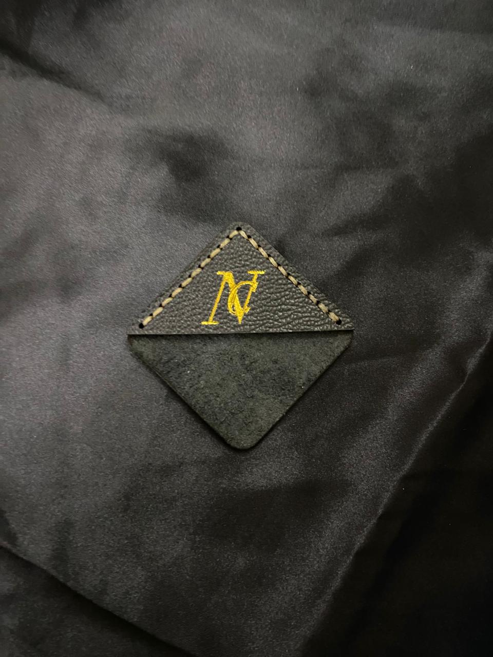 Black corner bookmark